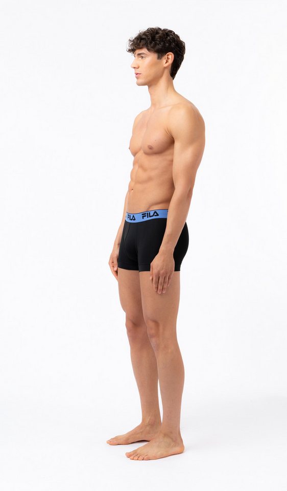 Fila Boxer (4er Pack) schnelltrocknend, ohne Eingriff, körpernah – Bild 2 von 5