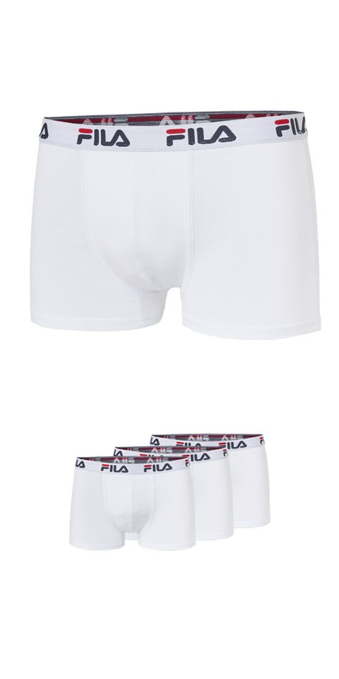 Fila Boxer MAN BOXER SHORTS (3er Pack) mit elastischem Logobund – Bild 2 von 5