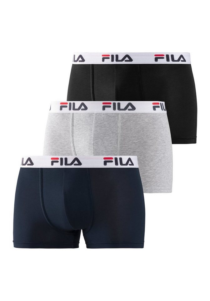 Fila Boxer MAN BOXER SHORTS (3er Pack) mit elastischem Logobund – Bild 2 von 5
