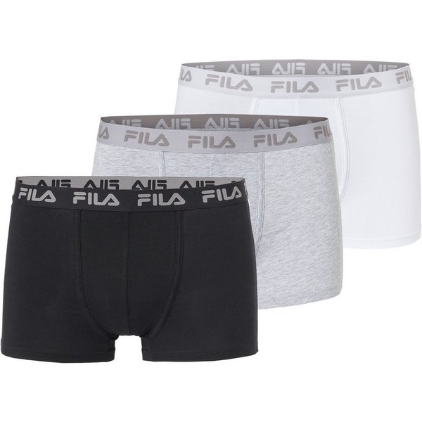 Fila Boxershorts MAN BOXER SHORTS (3er Pack) mit elastischem Logobund