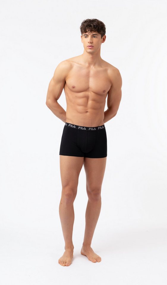 Fila Boxershorts MAN BOXER SHORTS (3er Pack) mit elastischem Logobund – Bild 2 von 5