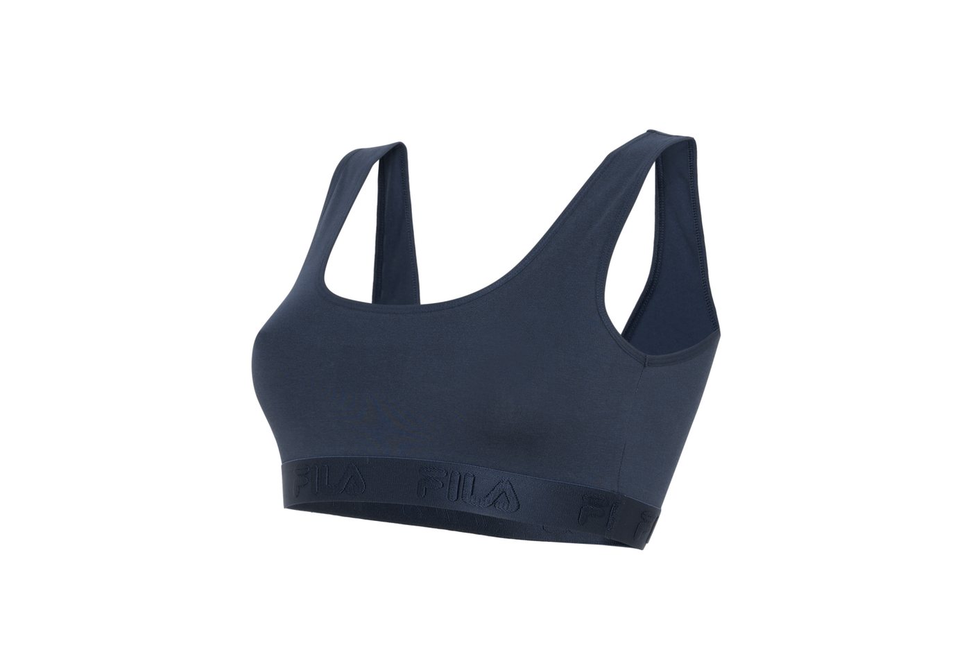 Fila Bügelloser BH (2er Pack) elastisches Unterbrustband, Baumwollmix – Bild 4 von 5