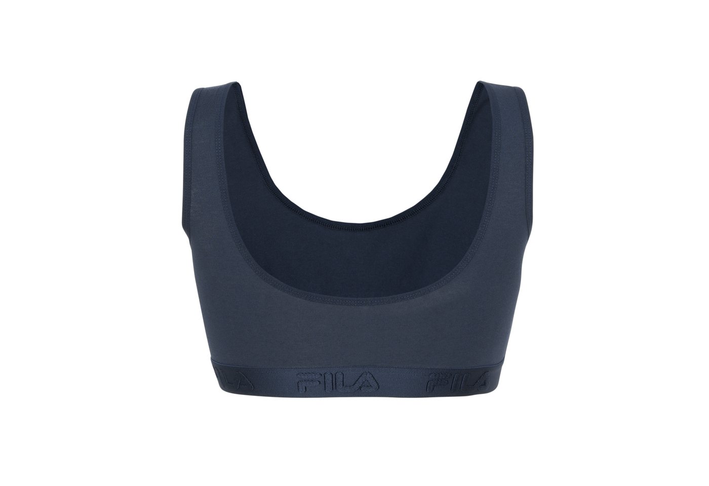 Fila Bügelloser BH (2er Pack) elastisches Unterbrustband, Baumwollmix – Bild 5 von 5