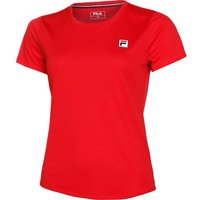 FILA Damen Shirt T-Shirt Leonie, Größe 36 in Rot