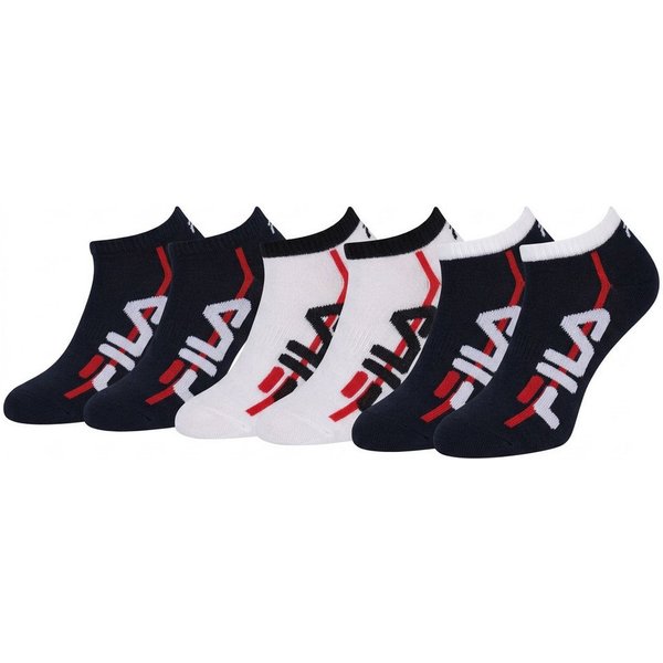 Fila Freizeitsocken JUNIOR BOY INVISIBLE SOCKS (6-Paar) Bequemes Fußbett für optimalen Komfort