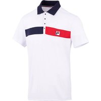 FILA Herren Polo Polo Jayden, Größe 56 in Weiß