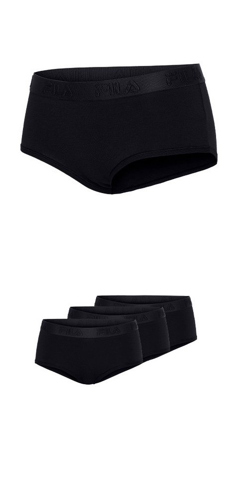 Fila Panty (3er Pack) Baumwollmix, elastisch, Logobund – Bild 2 von 5