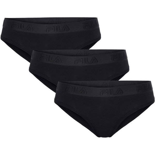 Fila Slip (3er Pack) Baumwollmix, elastisch, Logobund