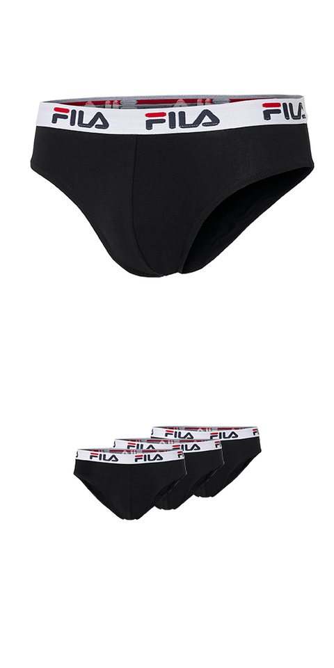 Fila Slip JUNIOR BOY BRIEF (3er Pack) elastischer Bund mit Logo-Schriftzug – Bild 2 von 5