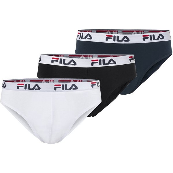 Fila Slip JUNIOR BOY BRIEF (3er Pack) elastischer Bund mit Logo-Schriftzug