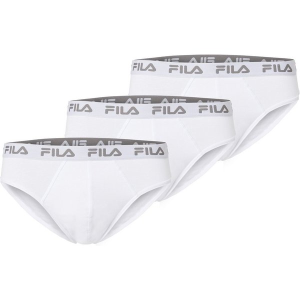 Fila Slip MAN BRIEF (3er Pack) elastischer Logobund