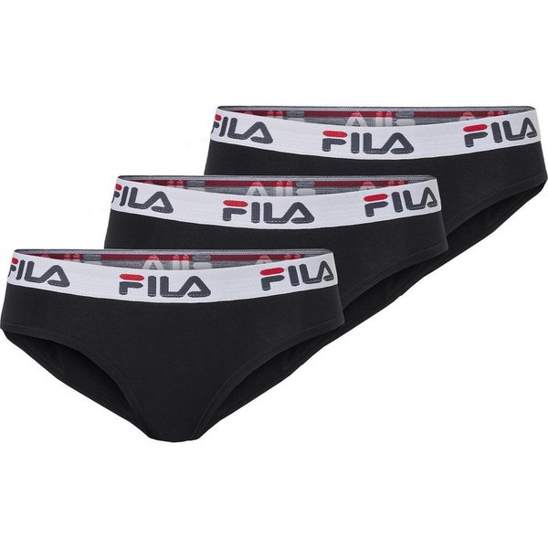 Fila Slip WOMAN BRIEF (3er Pack) mit elastischem Logobund