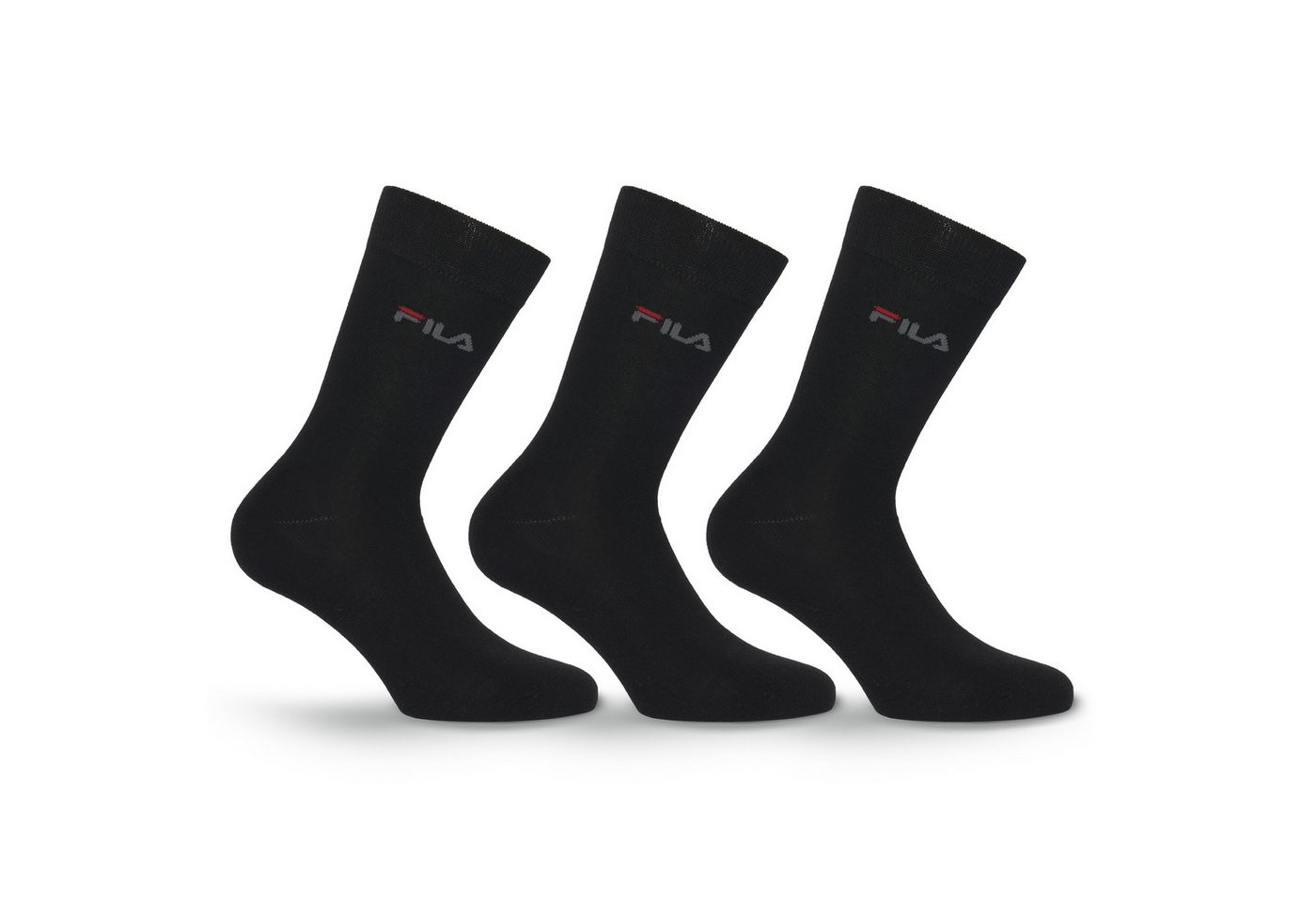 Fila Socken (3 Paar) mit feinem Rippenbündchen – Bild 2 von 5