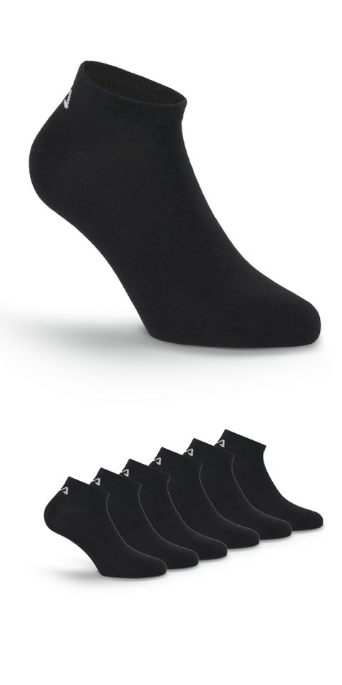 Fila Socken UNISEX INVISIBLE PLAIN SOCKS (6-Paar, 6 Paar) mit eingestricktem Logo – Bild 2 von 5