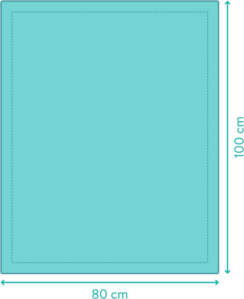 Babydecke Strick 80x100 cm, Fillikid – Bild 5 von 5