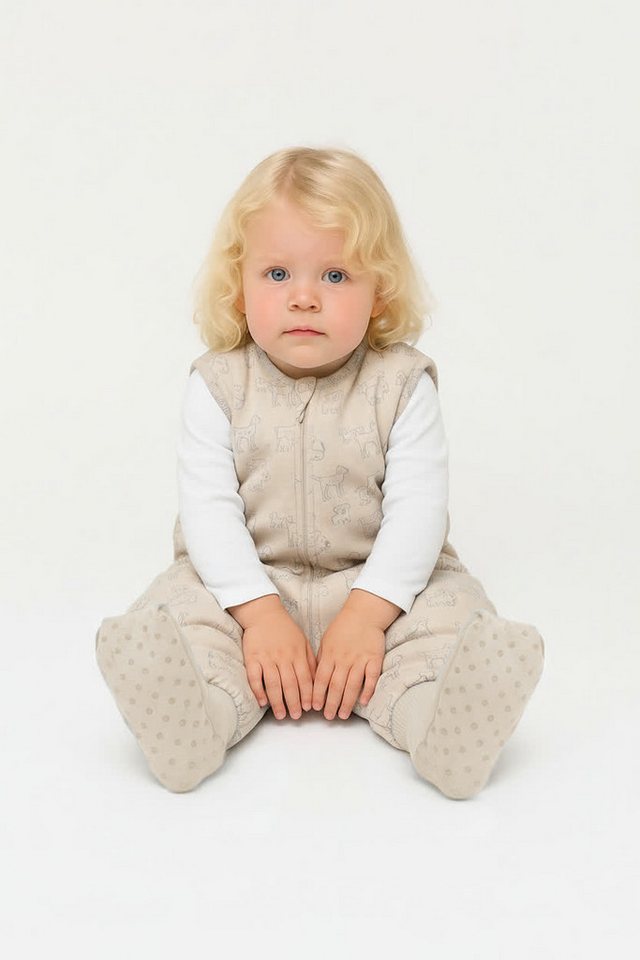 Fillikid Babyschlafsack mit Beinen, TOG 2,5, für das ganze Jahr und Raumtemperaturen von 15-21°C – Bild 3 von 5