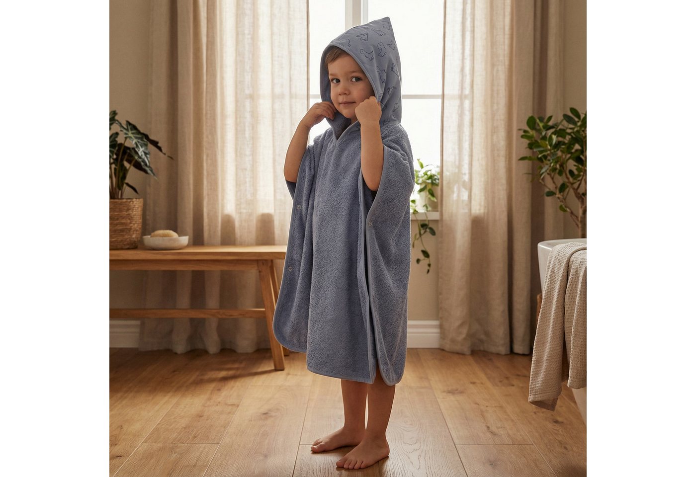 Fillikid Badetuch Badeponcho, (1-St) – Bild 2 von 5