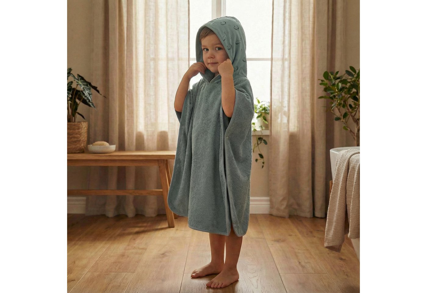 Fillikid Badetuch Badeponcho, (1-St) – Bild 2 von 5