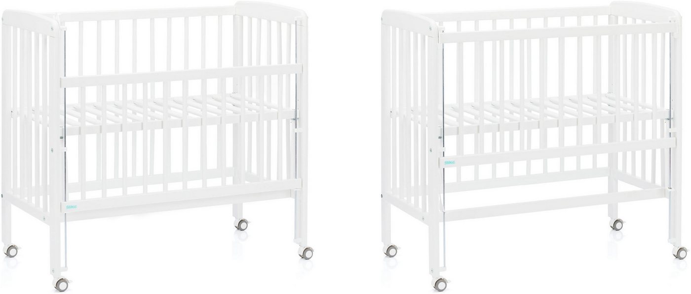 Fillikid Beistellbett Nino, inkl. Matratze, Made in Europe – Bild 5 von 5