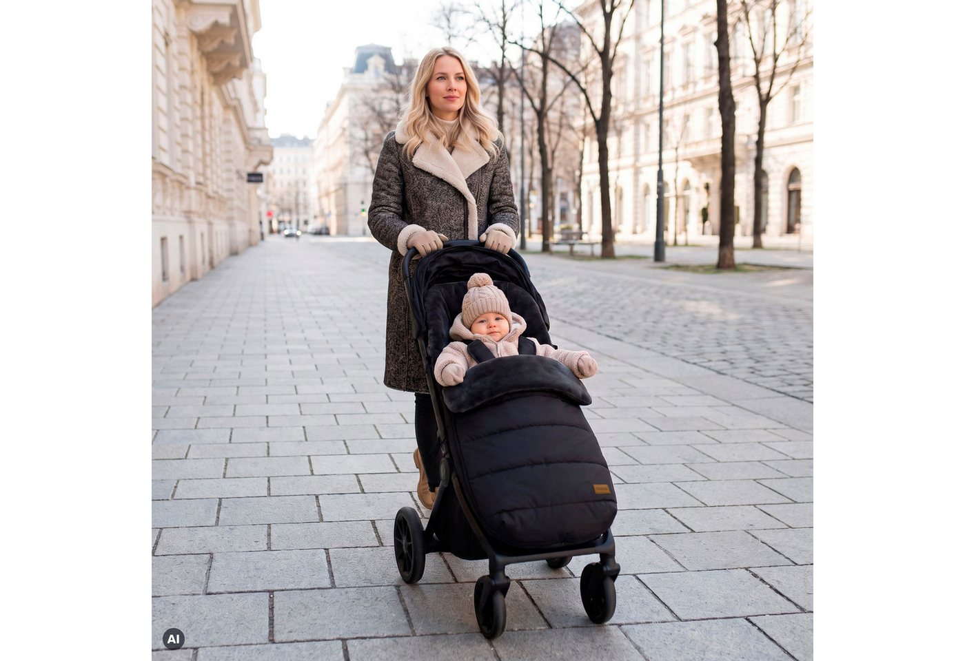 Fillikid Fußsack Lanin, Winterfußsack – Bild 2 von 5
