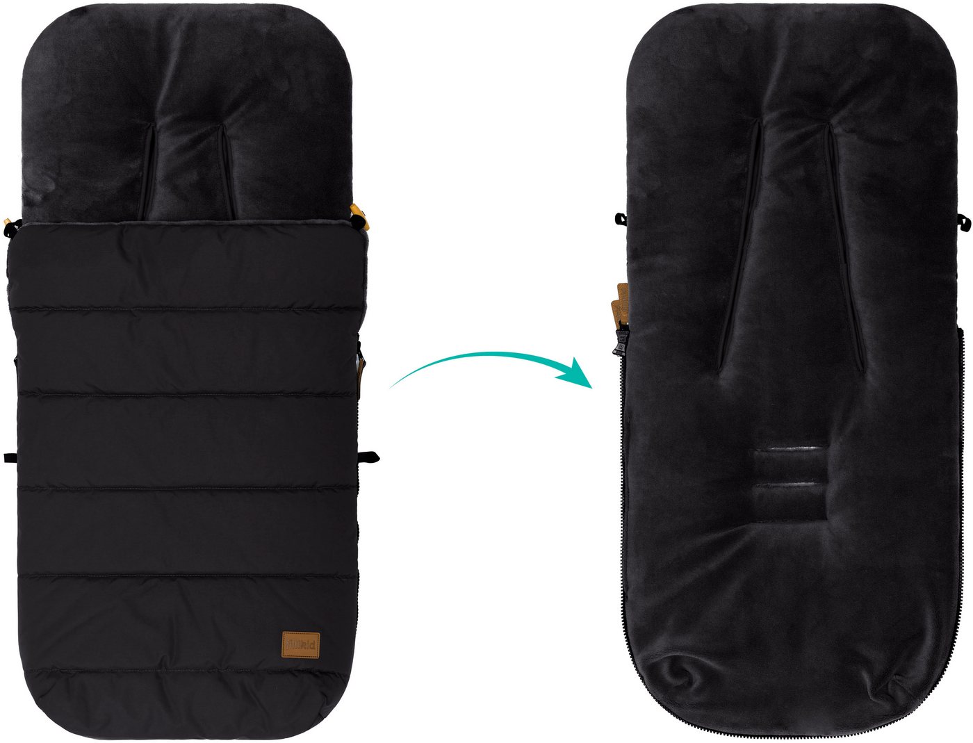Fillikid Fußsack Lanin, Winterfußsack – Bild 5 von 5
