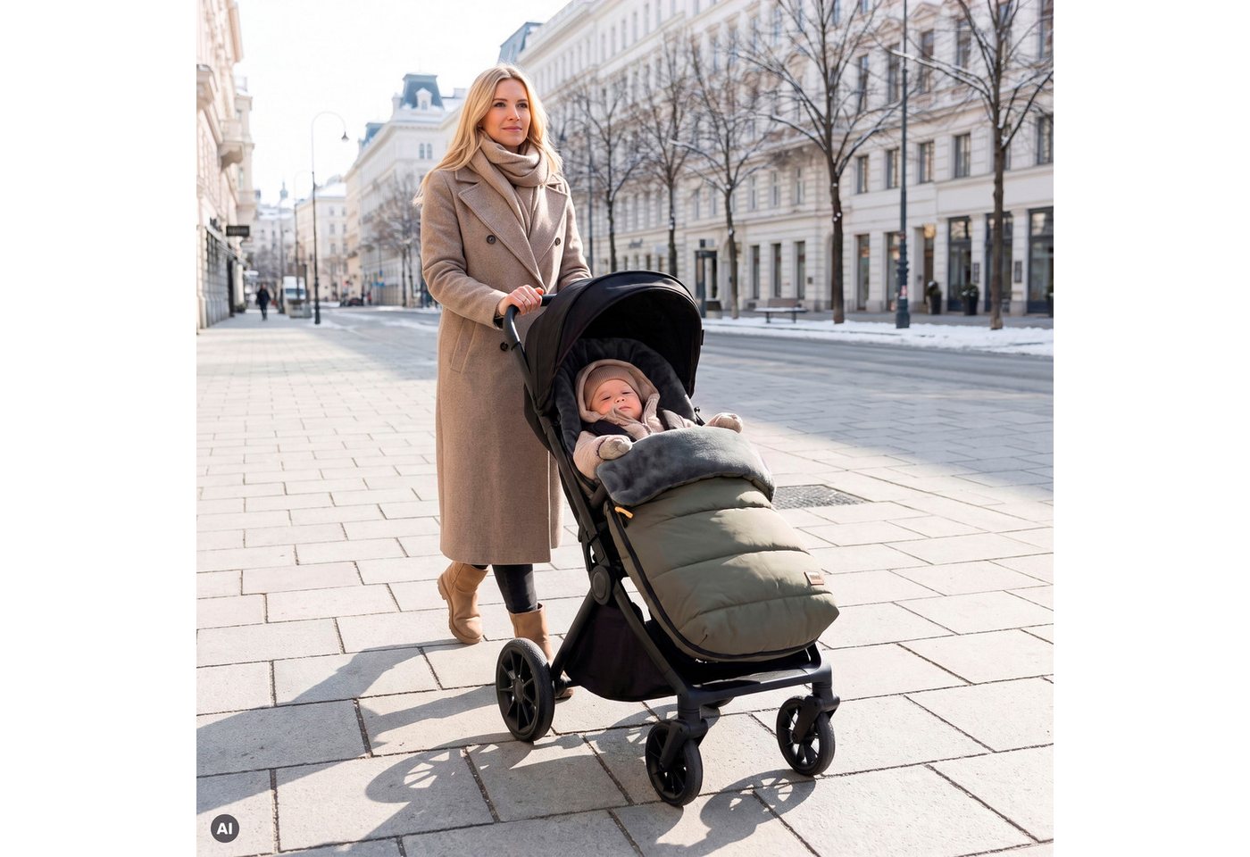 Fillikid Fußsack Lanin, Winterfußsack – Bild 2 von 5