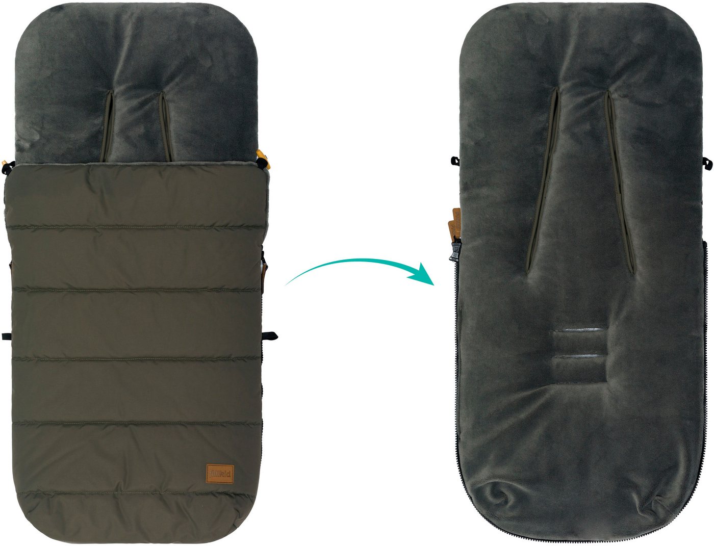 Fillikid Fußsack Lanin, Winterfußsack – Bild 5 von 5