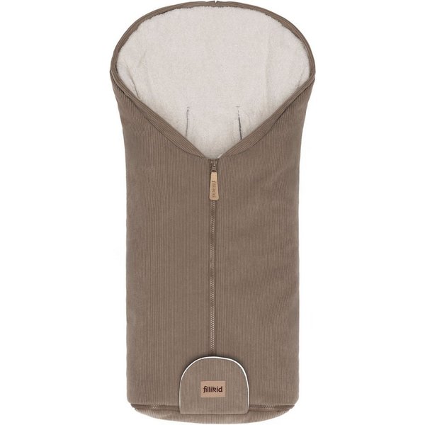 Fillikid Fußsack Nevis Cord, Winterfußsack Gr. 0, für Autositze Gr. 0 und Kinderwagen