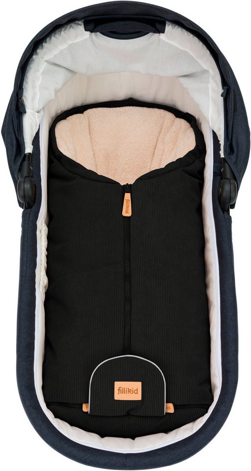 Fillikid Fußsack Nevis Cord, Winterfußsack Gr. 0, für Autositze Gr. 0 und Kinderwagen – Bild 3 von 5
