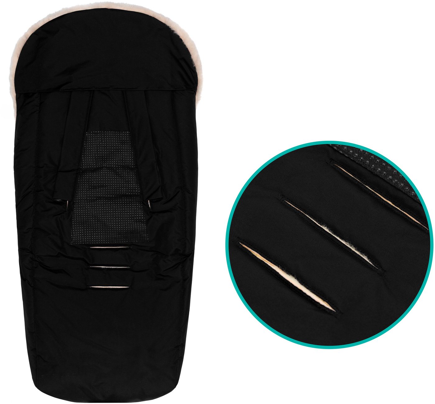 Fillikid Fußsack Vegan Comfort, Winterfußsack – Bild 5 von 5