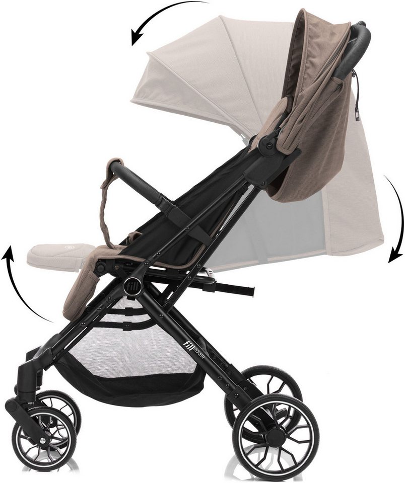 Fillikid Kinder-Buggy Rover, mit Trollyfunktion – Bild 5 von 5