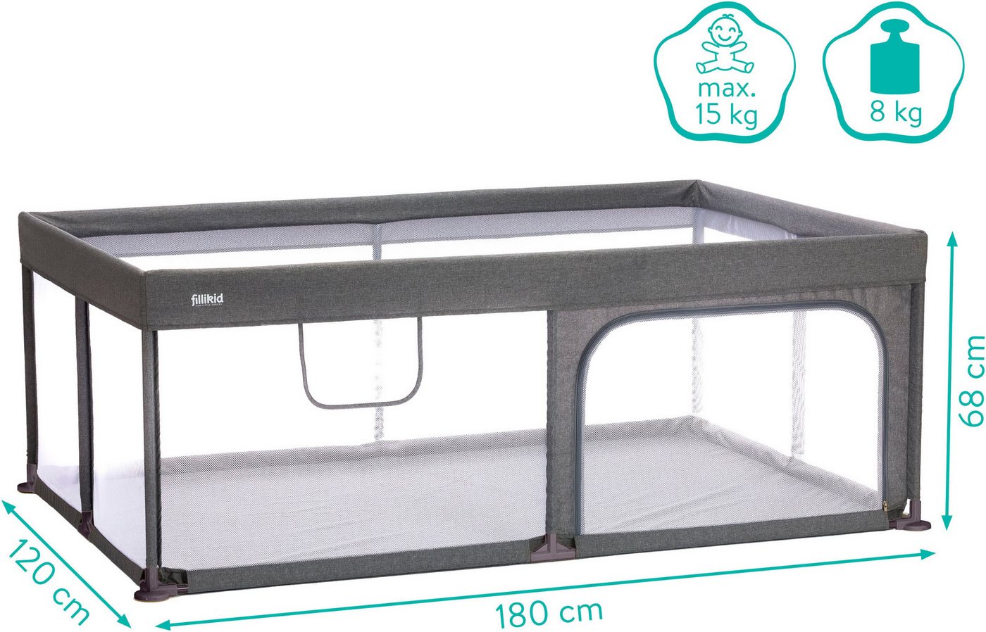 Fillikid Laufgitter Rio, XL groß – Bild 5 von 5