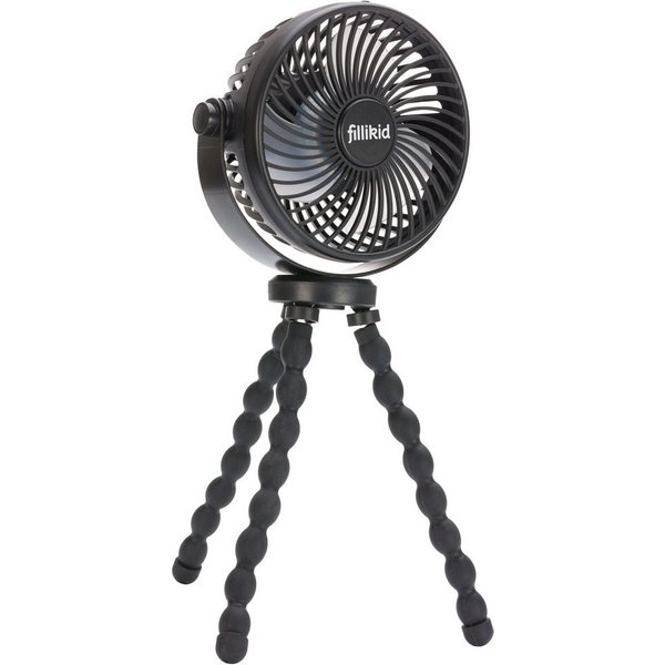 Fillikid Mini USB-Ventilator Breeze, für Kinderwagen, Bett, Autositz, Tisch u. v. m.