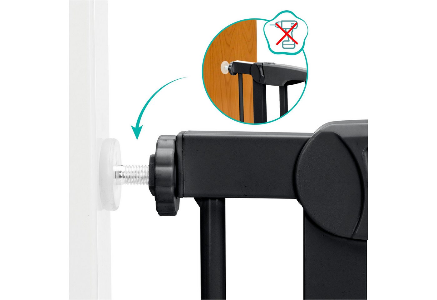 Fillikid Türschutzgitter Autoclose – Bild 4 von 5