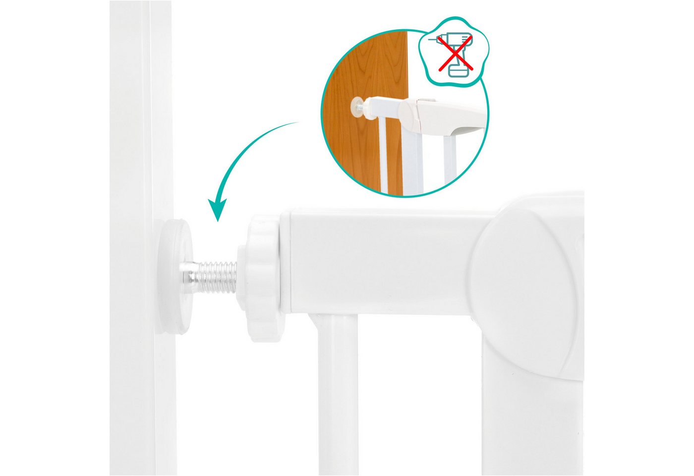 Fillikid Türschutzgitter Autoclose – Bild 4 von 5