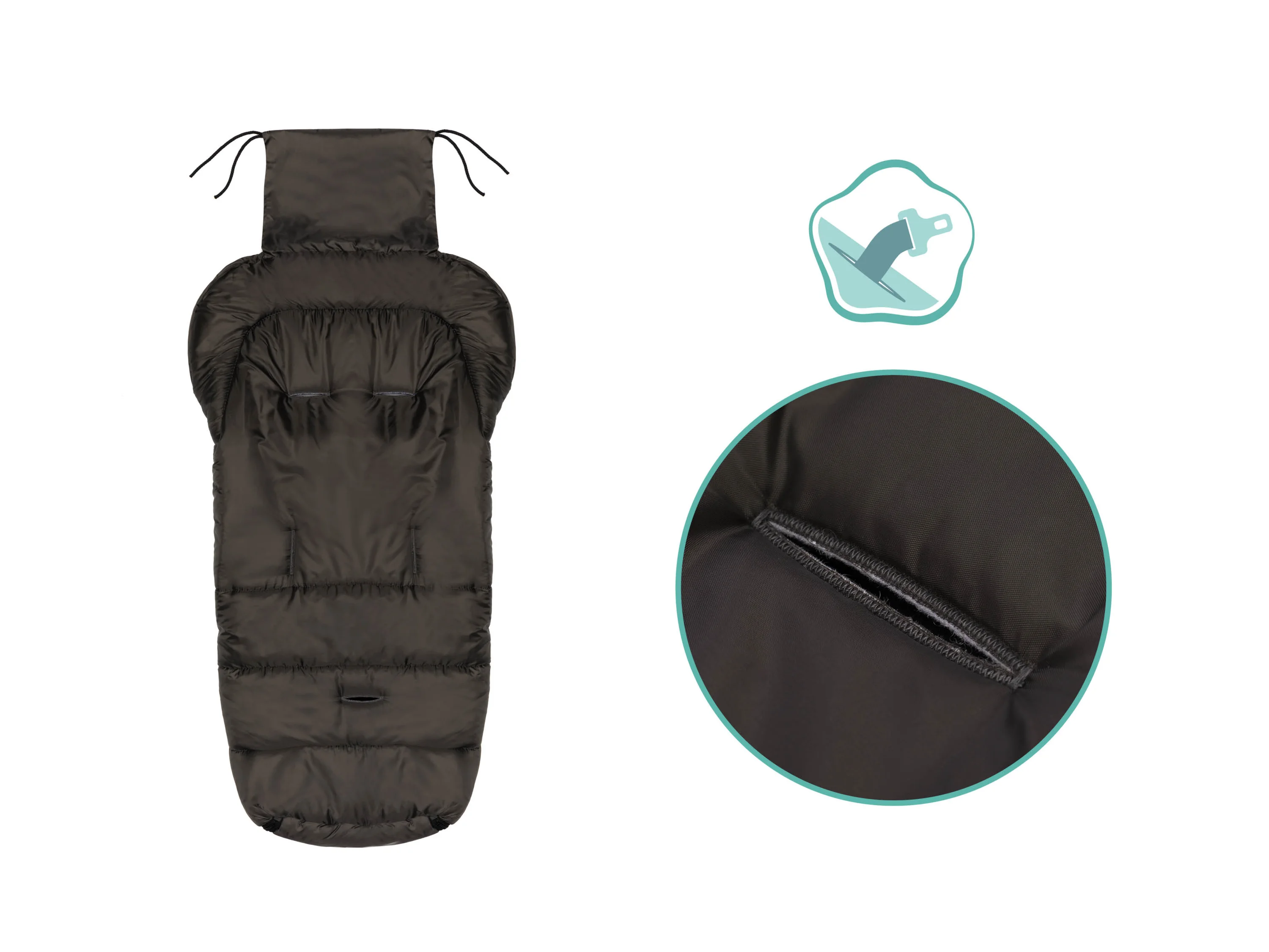 FILLIKID Winterfußsack Cozy Big (Grau) – Bild 3 von 4