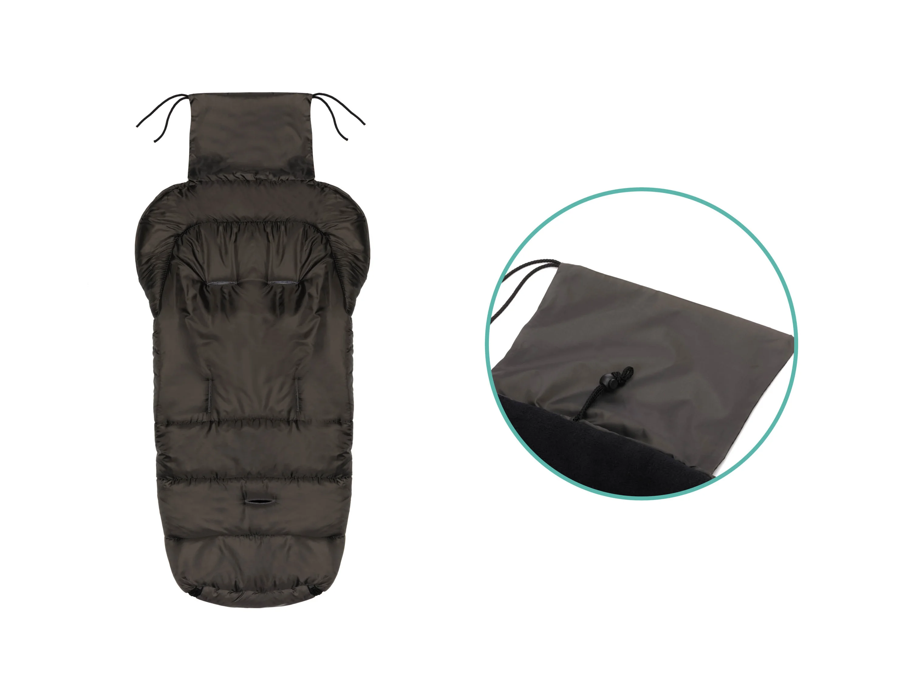 FILLIKID Winterfußsack Cozy Big (Grau) – Bild 4 von 4