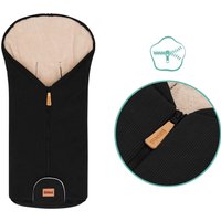 Fillikid Winterfußsack Nevis Cord schwarz