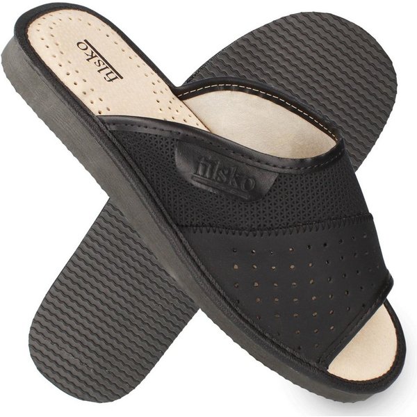 filsko Hartberg Herren Hausschuh (1 Paar, mit EVA Laufsohle) Memory-Foam