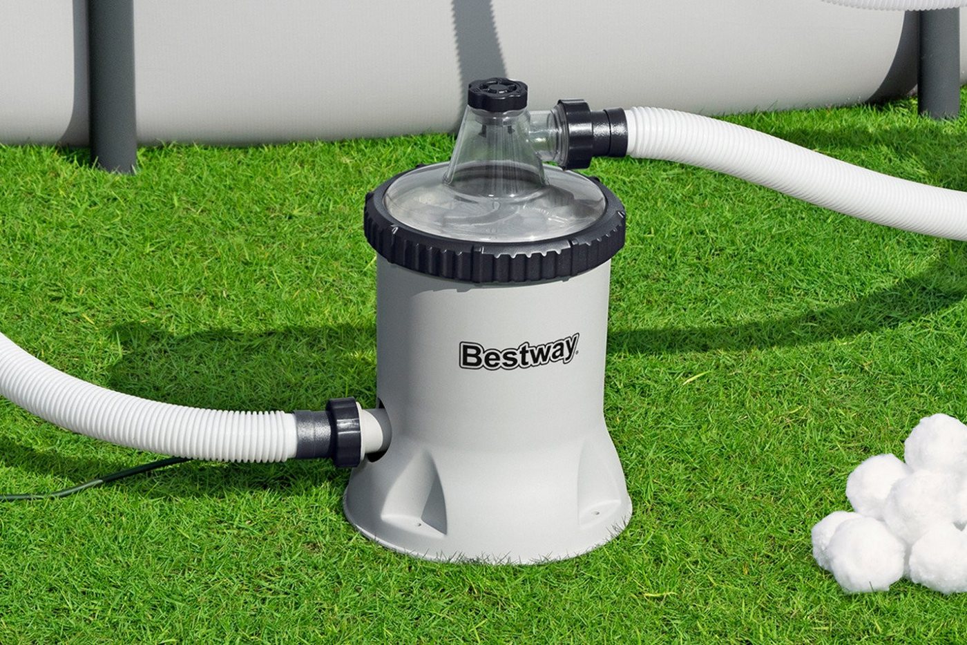 BESTWAY Filterpumpen Bestway Polysphere Filterpumpe 110 W 5,6 m³/h – Bild 5 von 5
