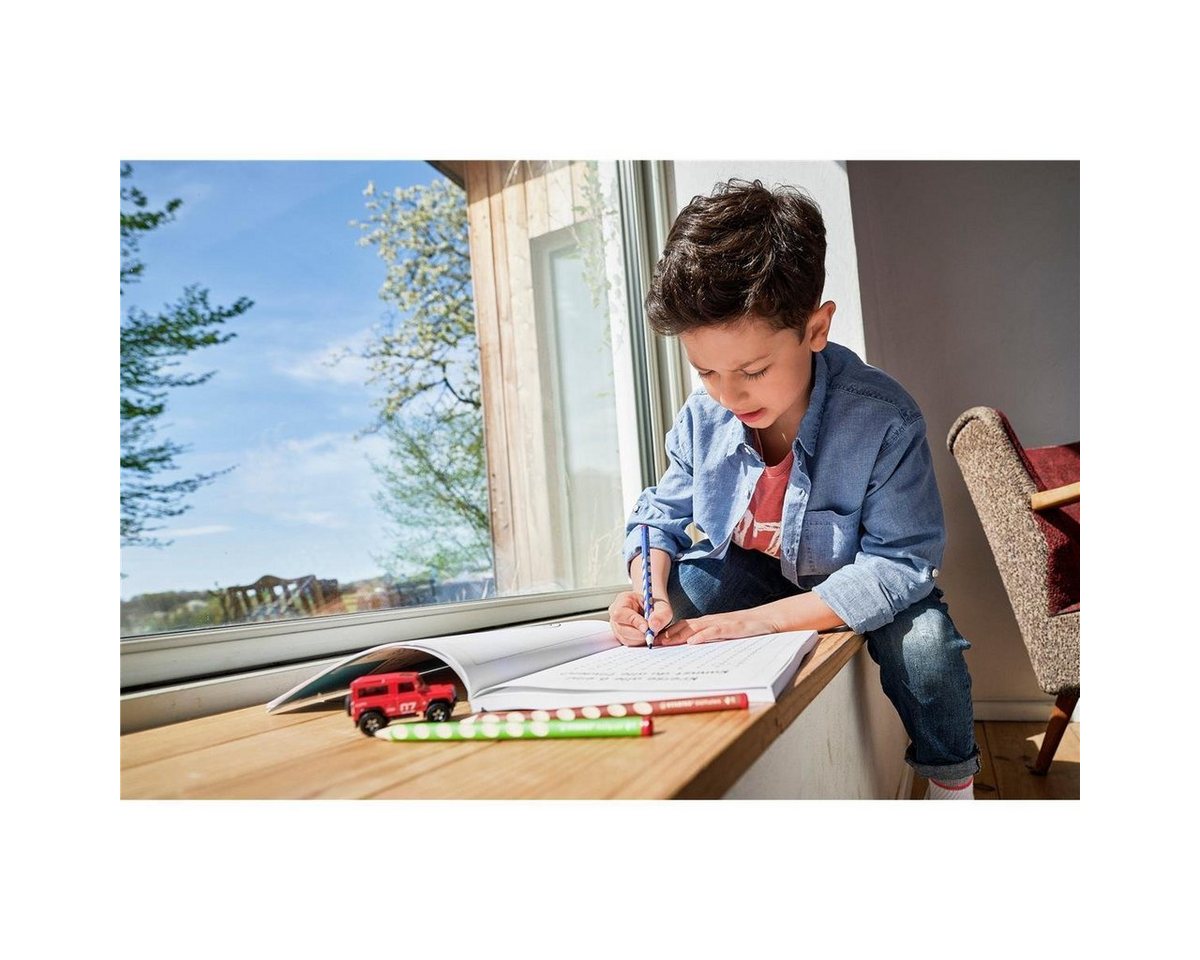 STABILO Filzstift STABILO EASY Colors Dreikant-Buntstift - Linkshänder - 12er Etui - – Bild 5 von 5