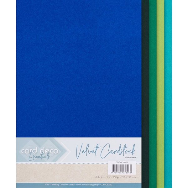 FINDit Motivpapier Samtpapier, DIN A4 250 g/m²