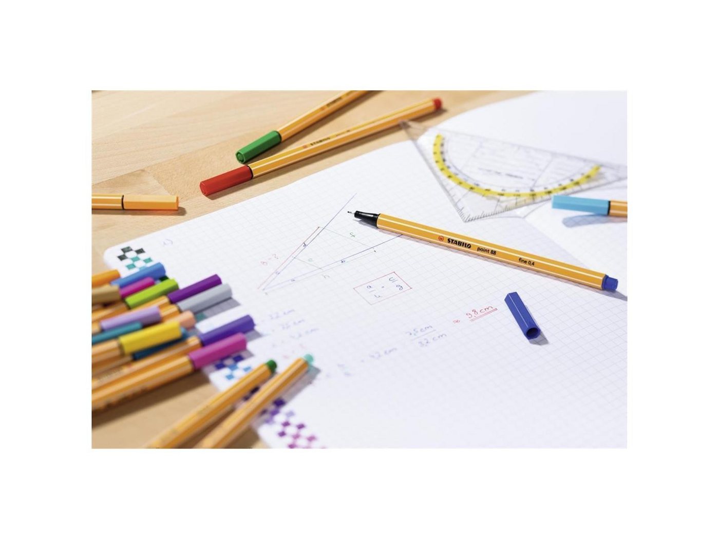 STABILO Fineliner STABILO point 88 Fineliner - 0,4 mm - 40er Set – Bild 4 von 5