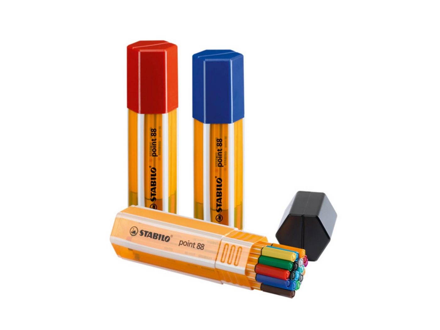 STABILO Fineliner STABILO point 88 Fineliner - 0,4 mm - 20er Box – Bild 2 von 5