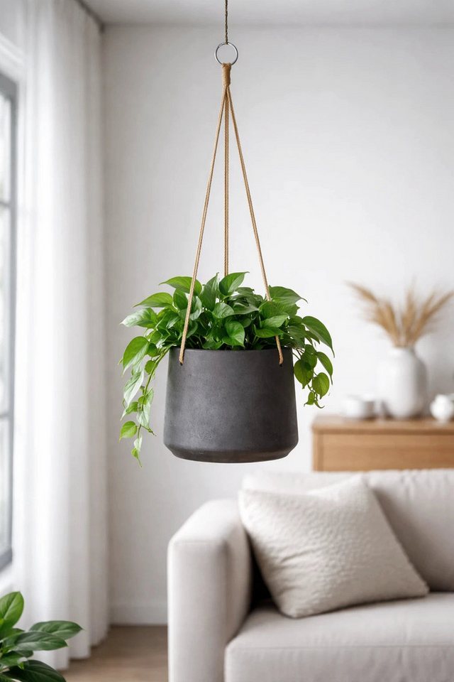 finestgreen Blumenampel Hanging Patt, Frostfest & UV-beständig – für Innen- und Außenbereich – Bild 2 von 5