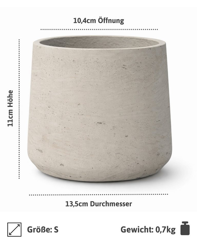 finestgreen Pflanzkübel Patt, Frostfest & UV-beständig – für Innen- und Außenbereich – Bild 5 von 5