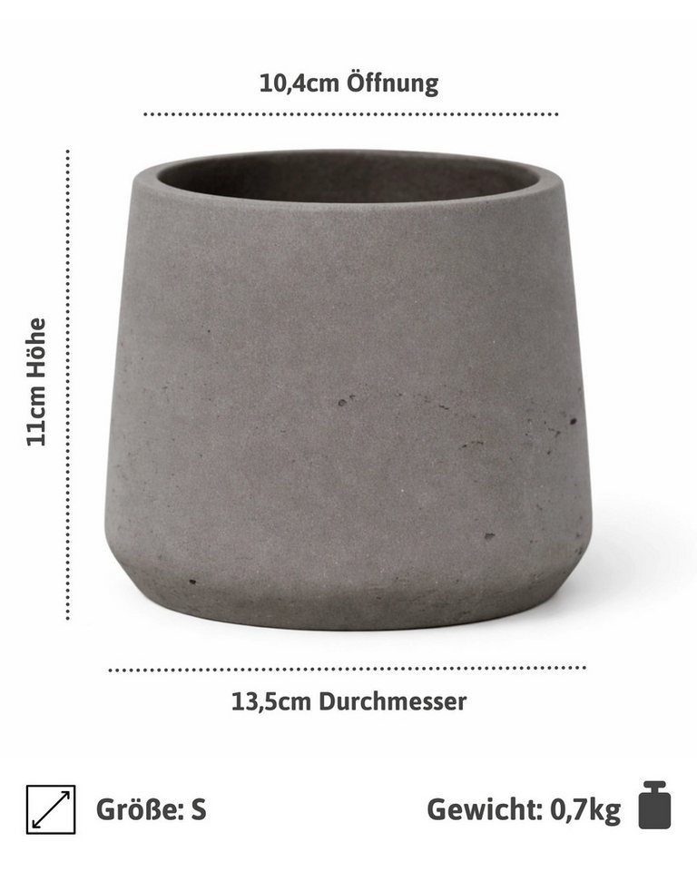finestgreen Pflanzkübel Patt, Frostfest & UV-beständig – für Innen- und Außenbereich – Bild 4 von 5