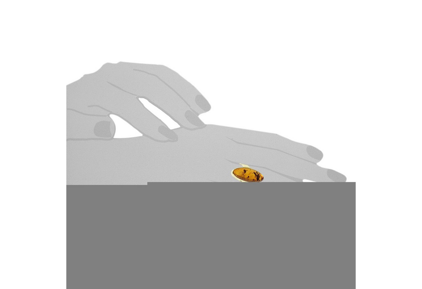 OSTSEE-SCHMUCK Fingerring Ostsee-Schmuck Ring Classic 26 x 10 Ring Classic 26 x 10 (1-tlg) – Bild 3 von 4