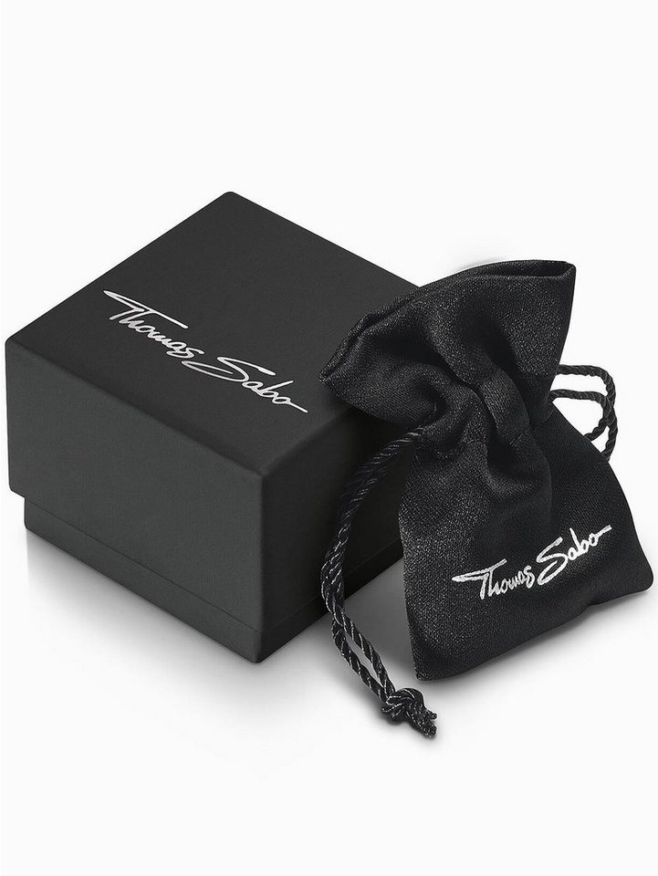 THOMAS SABO Fingerring Thomas Sabo TR2488-637-21-58 Silberner Ring mit Rosen Damen – Bild 2 von 2