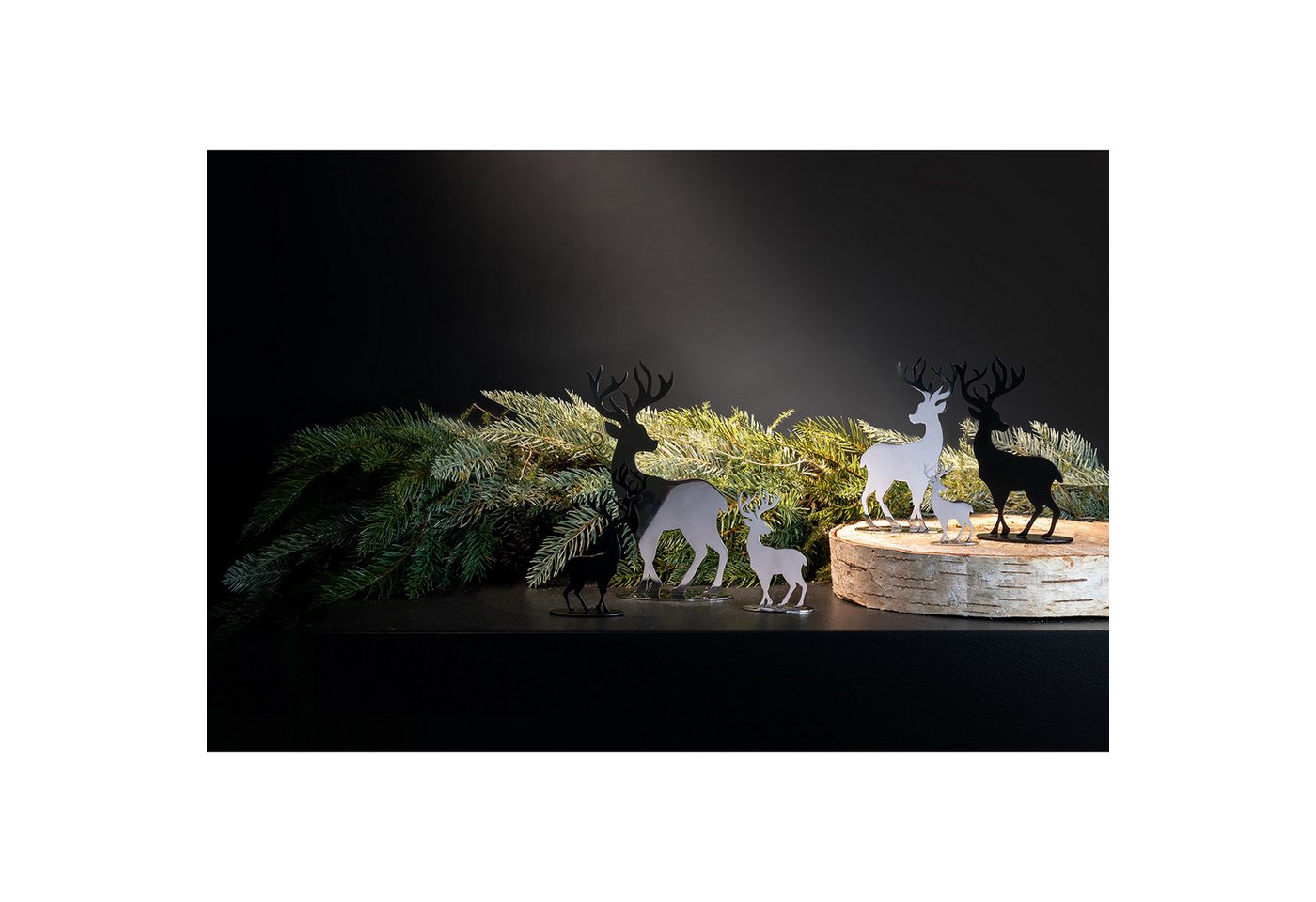 Fink Dekofigur JASPER Figur - H.30cm - schwarz - Eisen - Wohnaccessoire - Wohnzimmer (1 St., Figur - Schmuckfiguren), Dekofiguren Set - Stilvolle Figuren & Deko – Bild 5 von 5